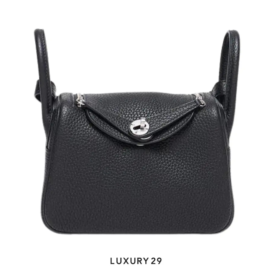 Hermes Lindy Mini Bag Noir
