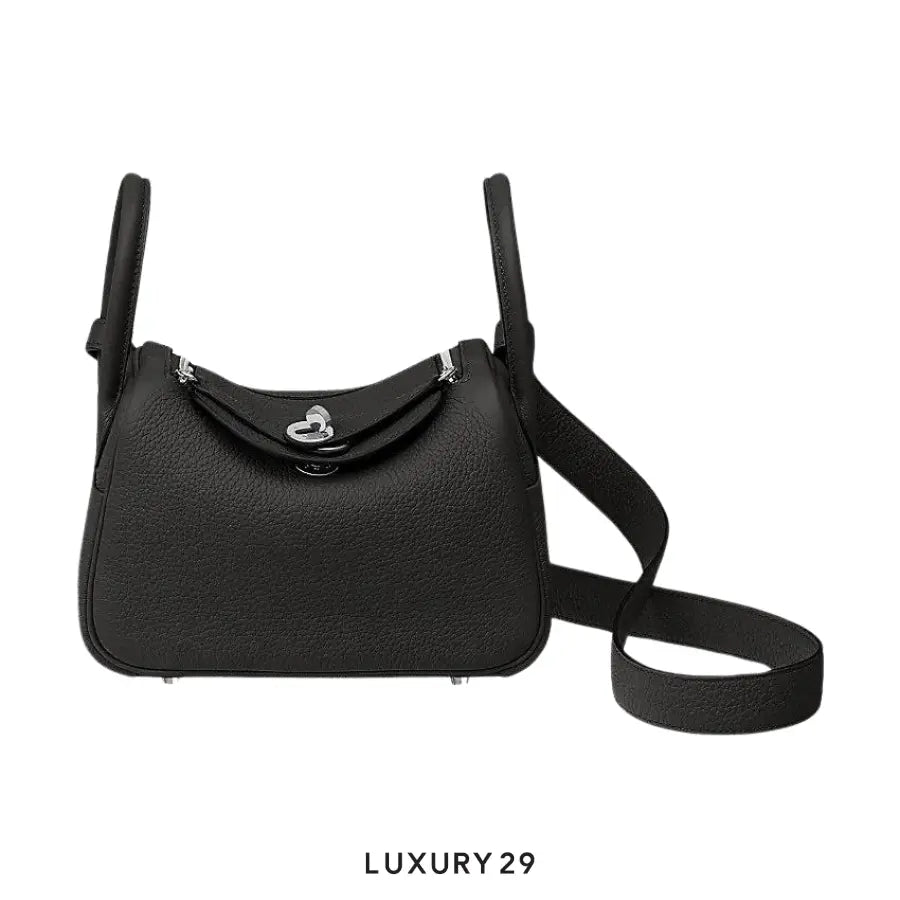 Hermes Lindy Mini Bag Noir HERMES