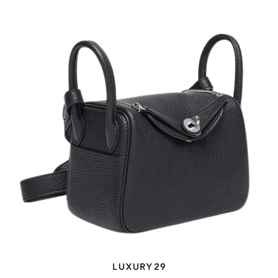 Hermes Lindy Mini Bag Noir HERMES