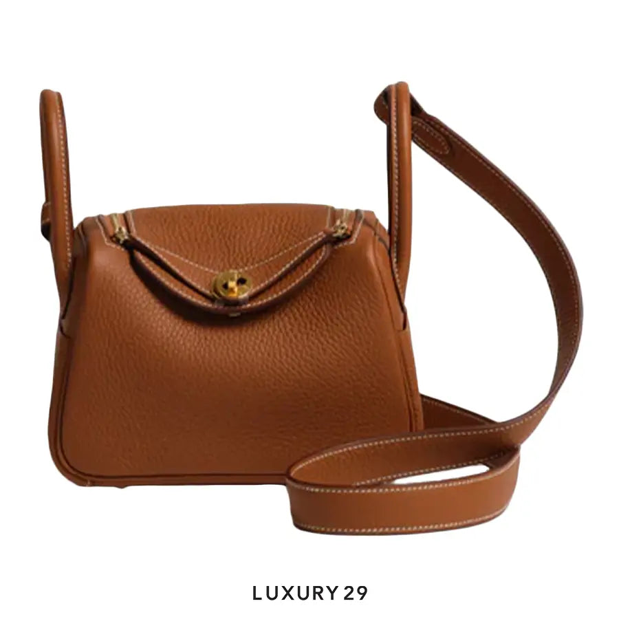 Hermes Mini-Tasche Lindy Gold