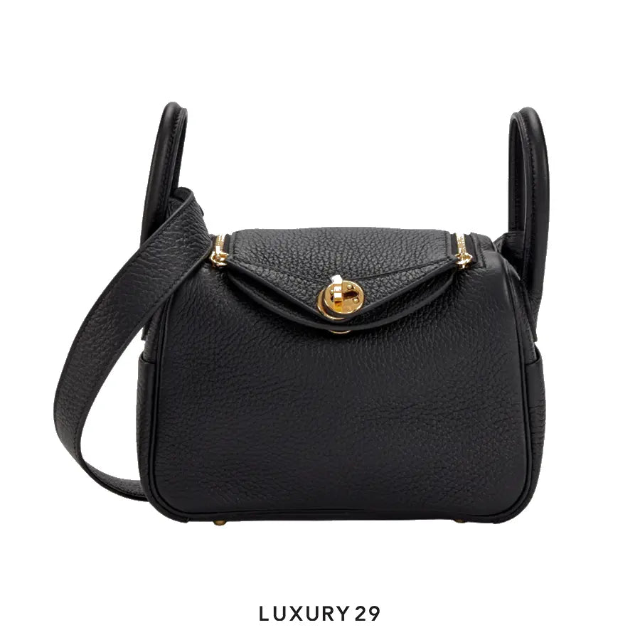 Hermes Mini-Tasche Lindy Noir