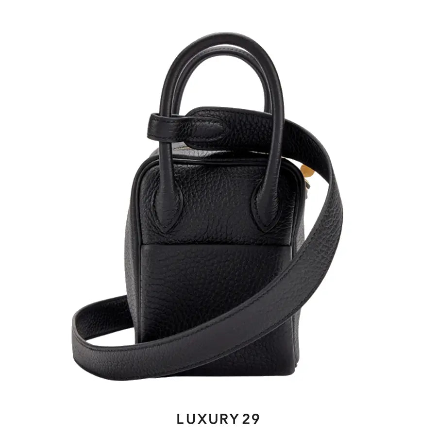Hermes Mini-Tasche Lindy Noir HERMES