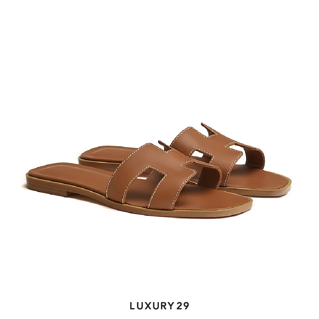 Hermes Oran Sandal Gold HERMES