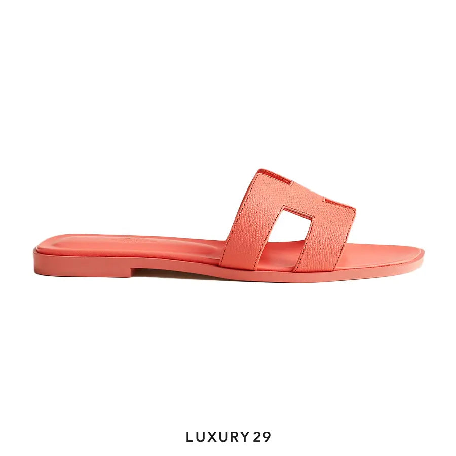 Hermes  Oran Sandal Orange