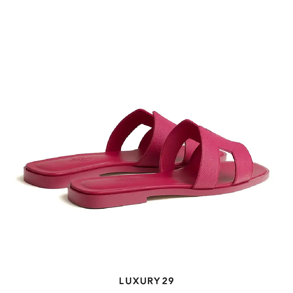 Hermes Oran Sandal Rose Bougainvillier HERMES
