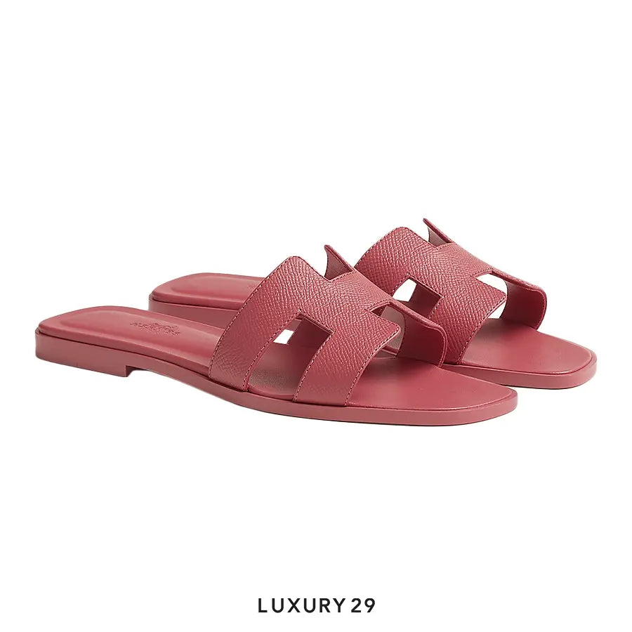 Hermes Oran sandal Rose de Venise HERMES