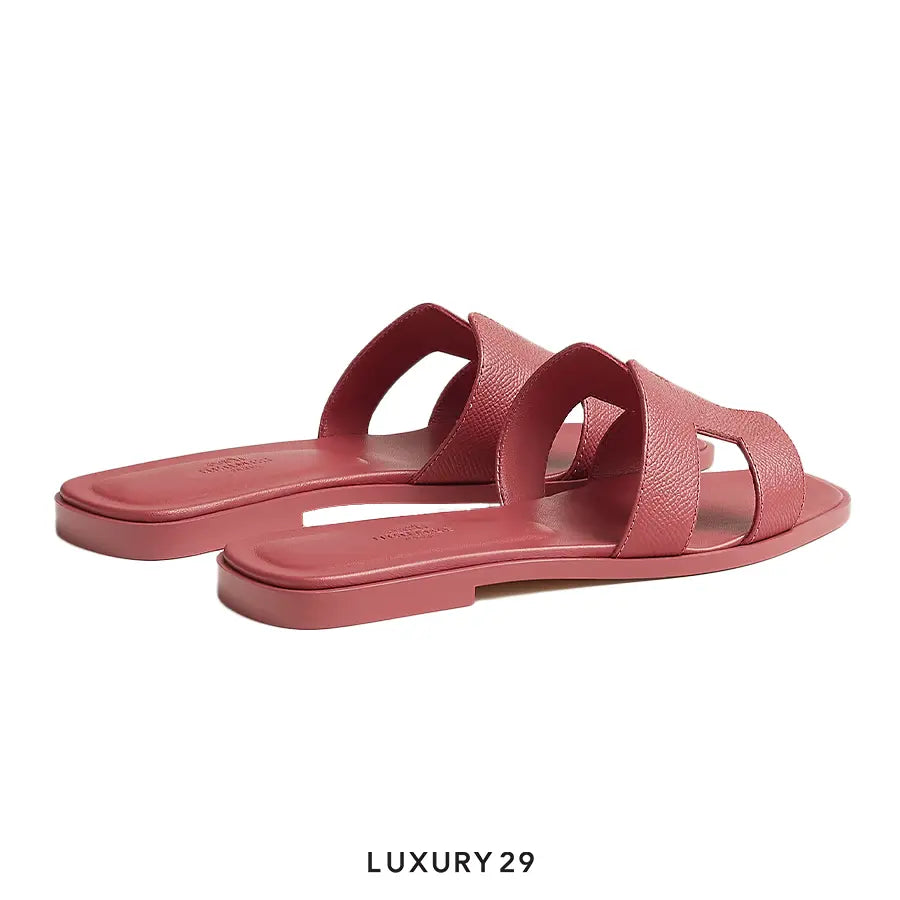 Hermes Oran sandal Rose de Venise HERMES