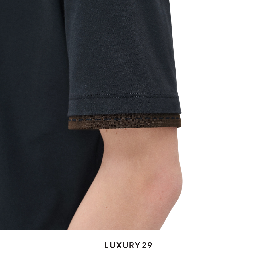 Hermes "Piqures sellier" t-shirt Marine HERMES