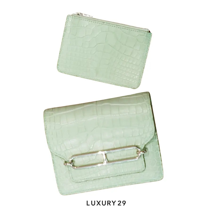 Hermes Portefeuille Roulis Silm Compact Alligator Miss Mat / B Stamp (2023) HERMES