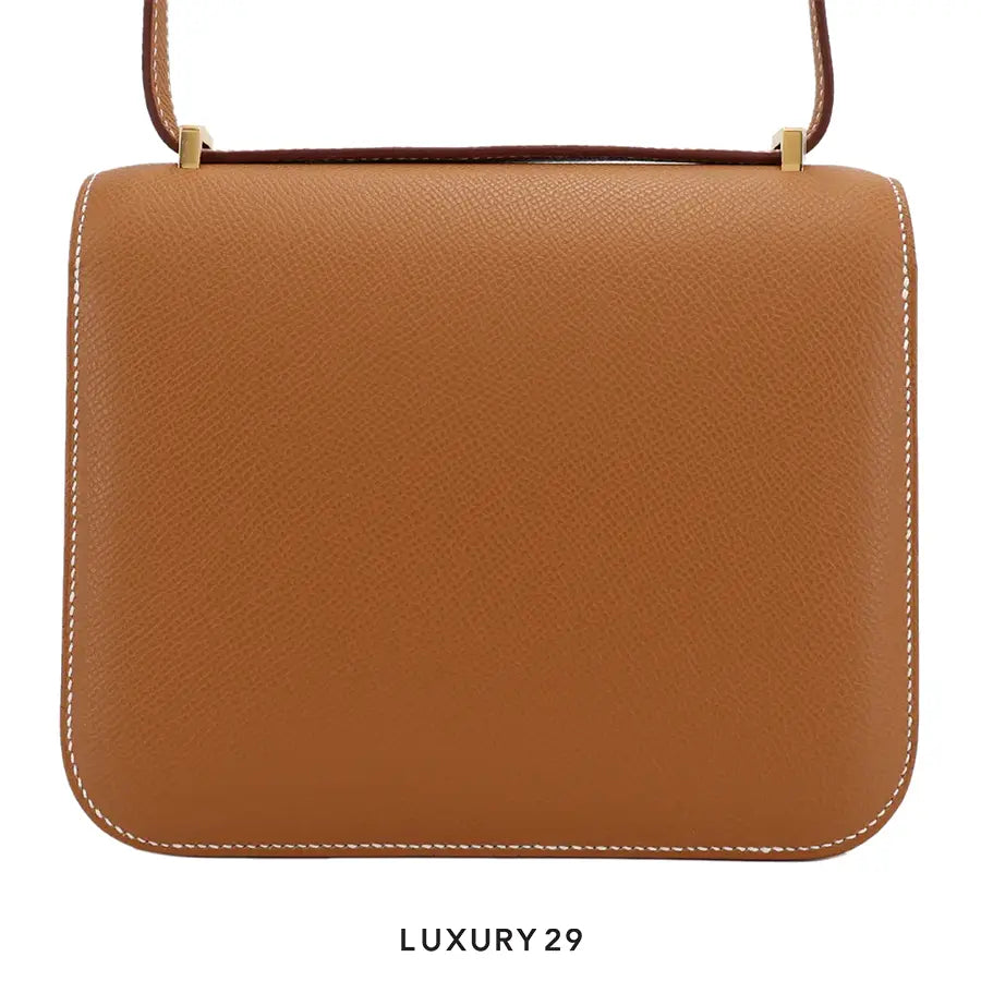 Hermes SAC Constance III Mini Miroir Veau Epsom 37 Gold Hardware HERMES