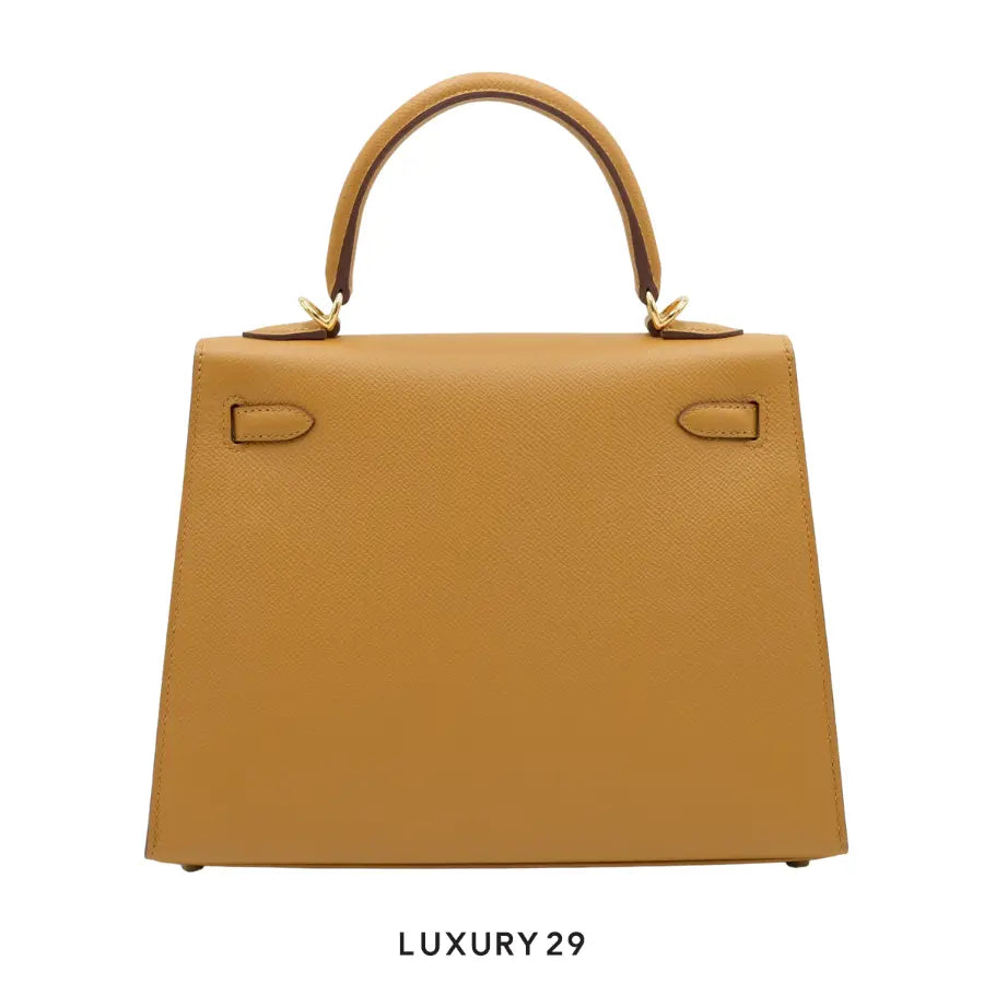 Hermes SAC Kelly II Sellier 25 VEAU EPSOM 2S Sesame / B Stamp (2023) HERMES