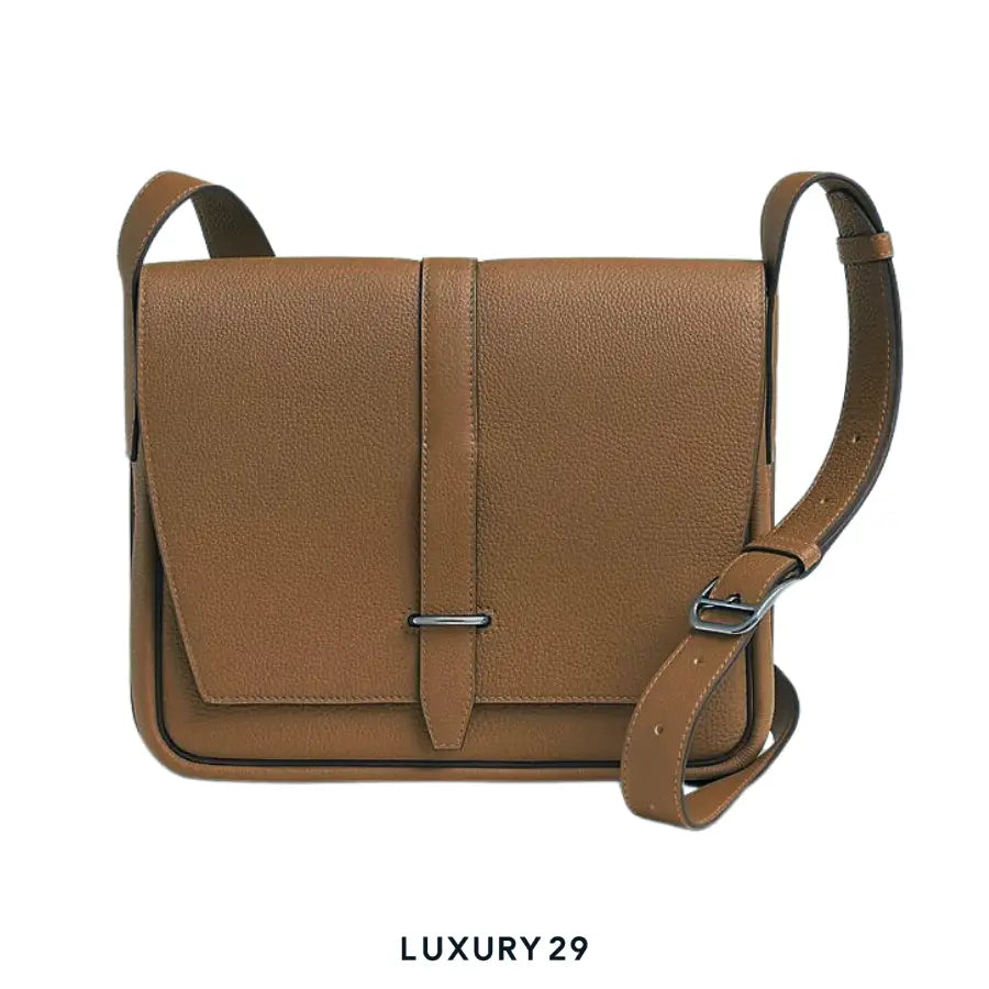 Hermes Steve Light Junior Messenger Bag