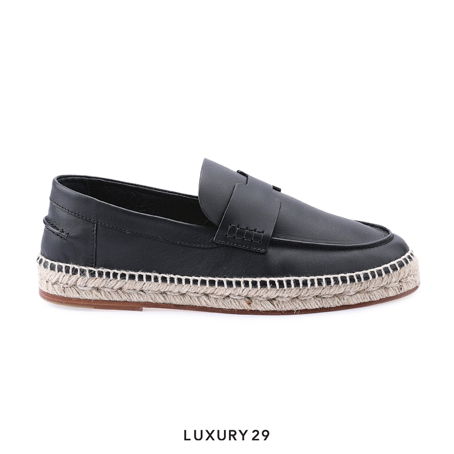 Hermes Trip espadrille Noir HERMES