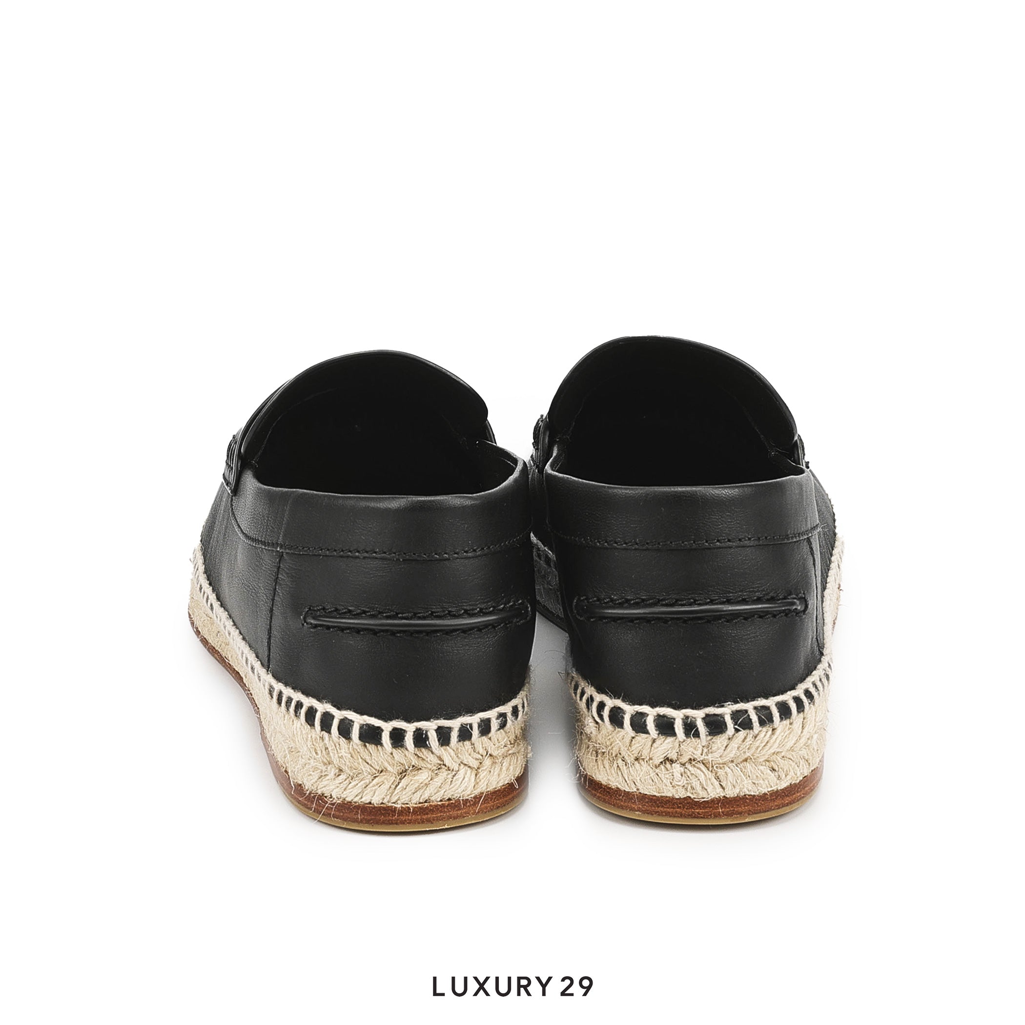 Hermes Trip espadrille Noir HERMES