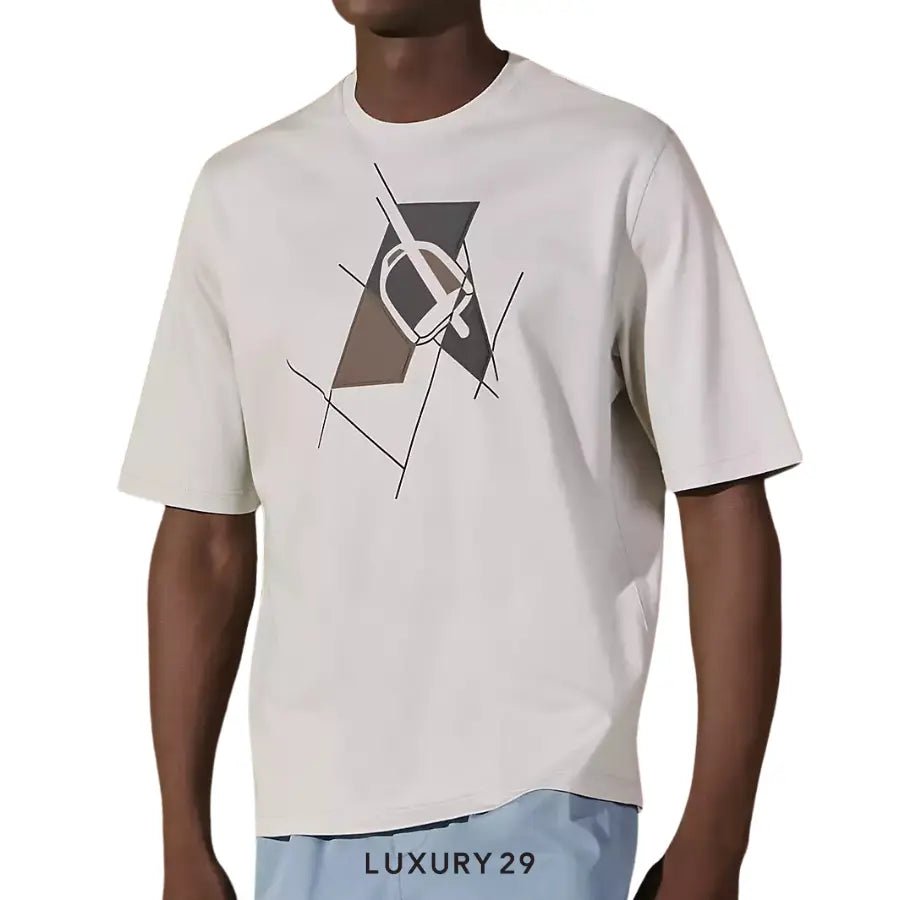Hermes "Etrier en Fragments" t-shirt Vapeur