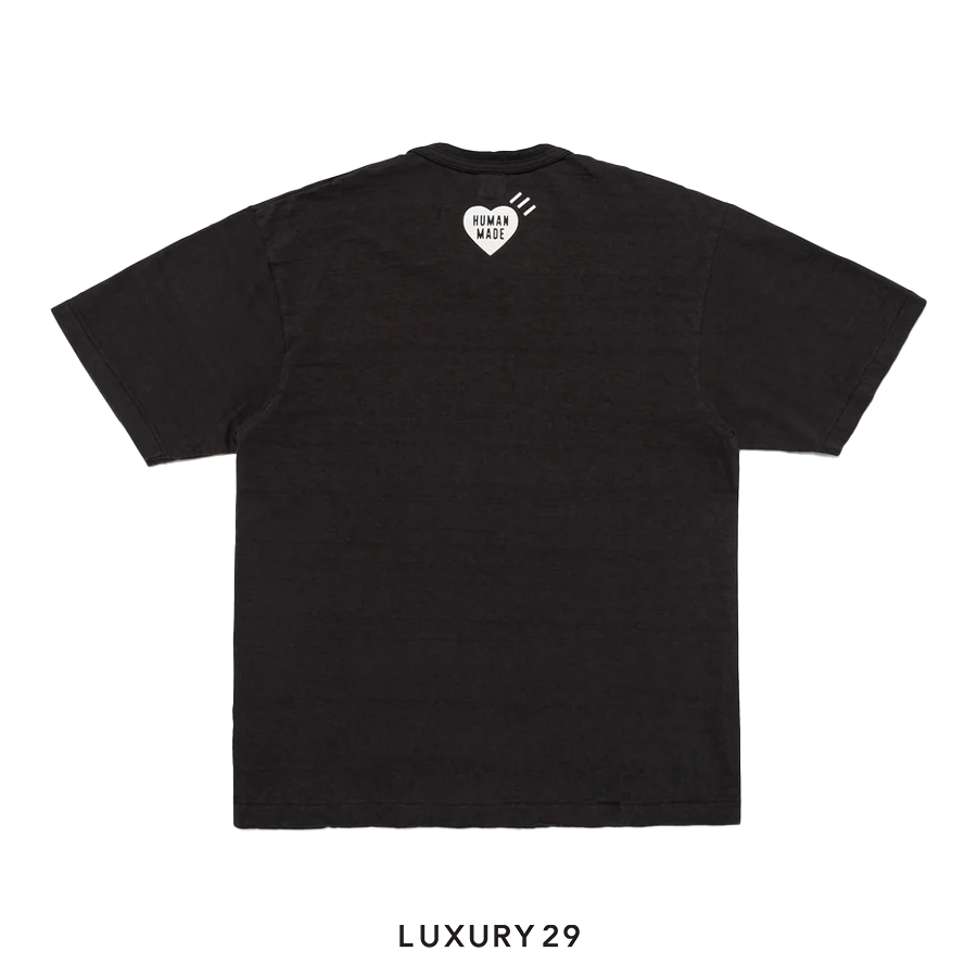 Human Made Graphic T-Shirt #6 Large Heart Graphic Black HUMAN MADE