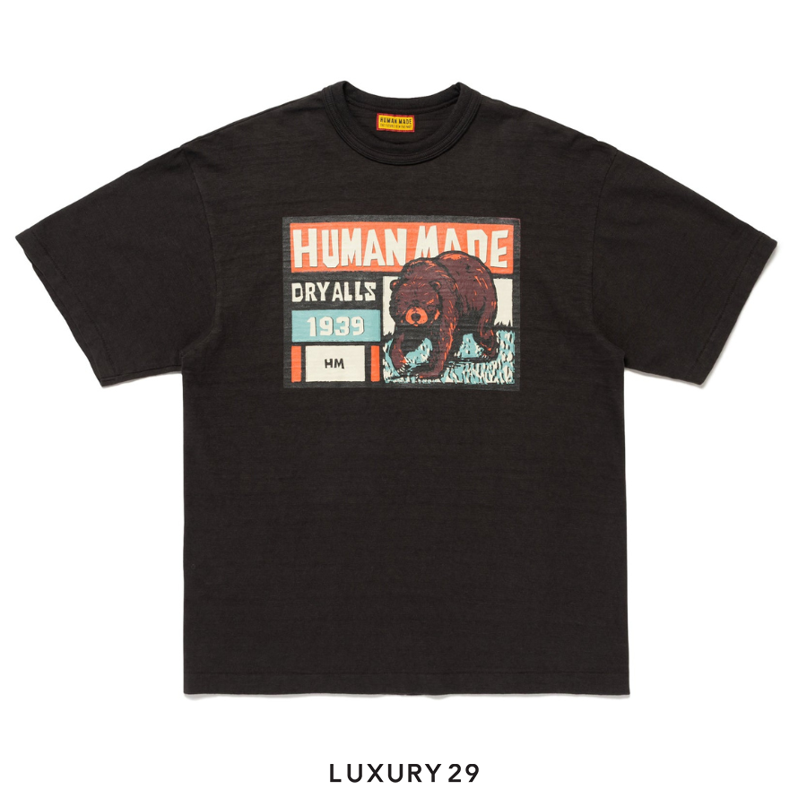 Human Made Graphic T-Shirt Bear Black HUMAN MADE