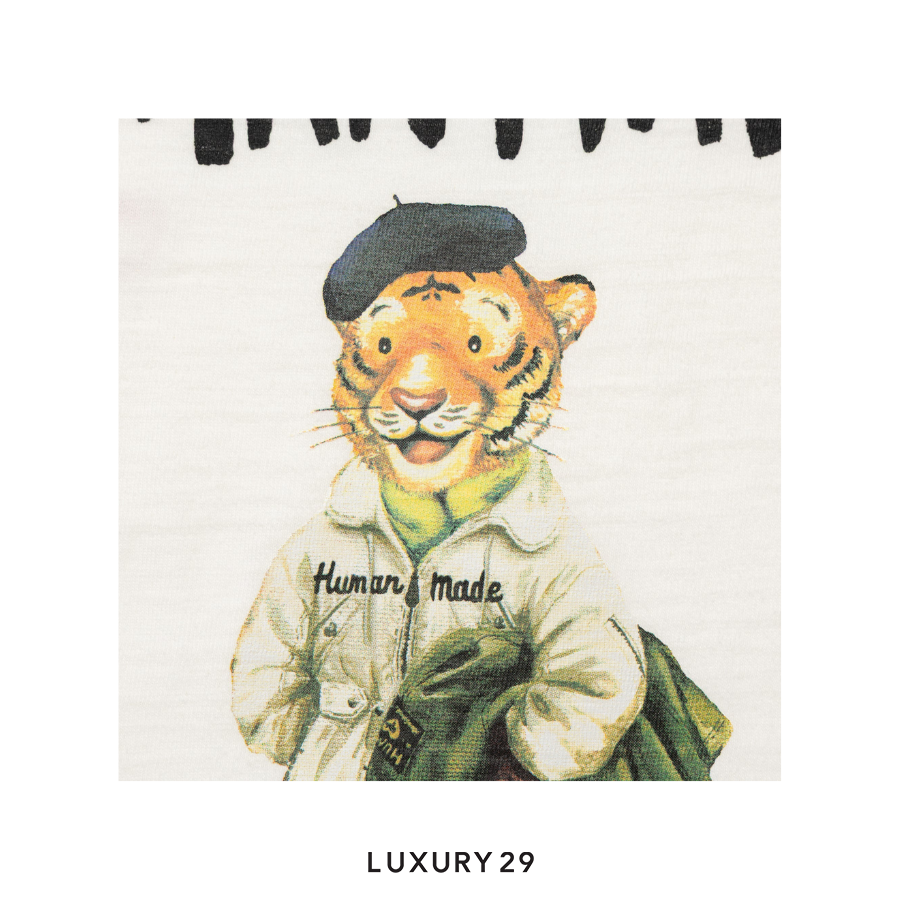 Human Made Graphic T-Shirt Tiger White HUMAN MADE