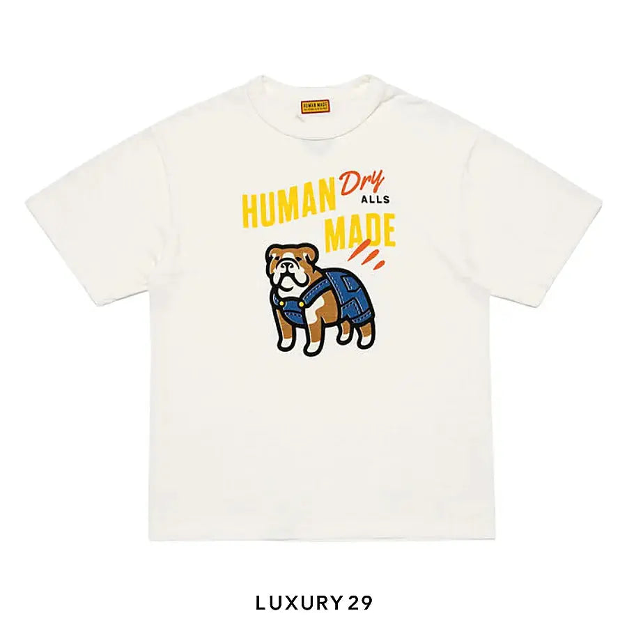Human Made Graphic T-shirt Dry Alls Dog White