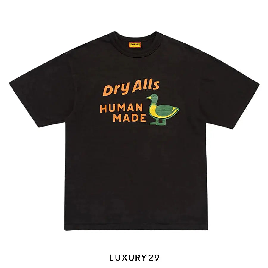 Human Made Graphic T-shirt Dry Alls Duck Black