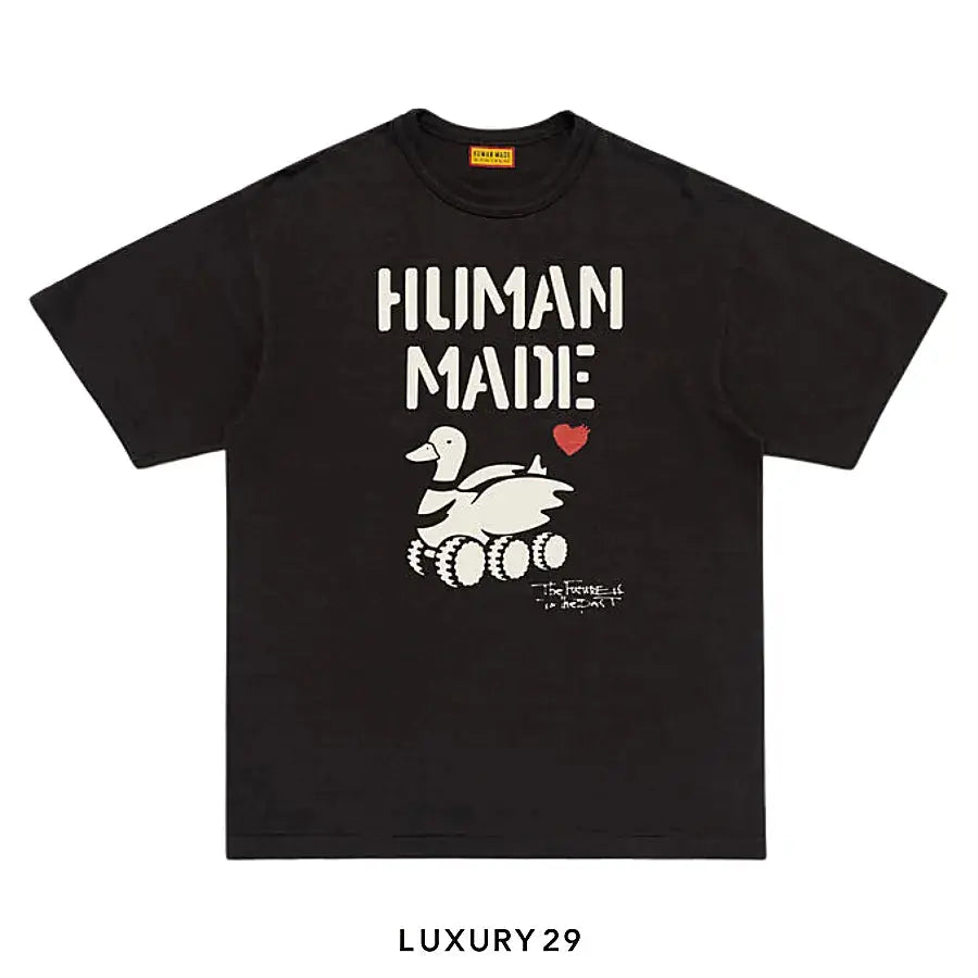 Human Made Graphic T-shirt Logo Duck Black