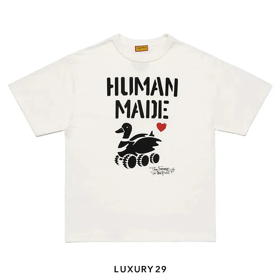Human Made Graphic T-shirt Logo Duck White