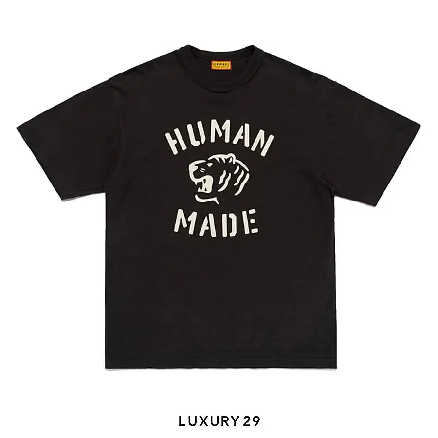 Human Made Graphic T-shirt Tiger Head Black
