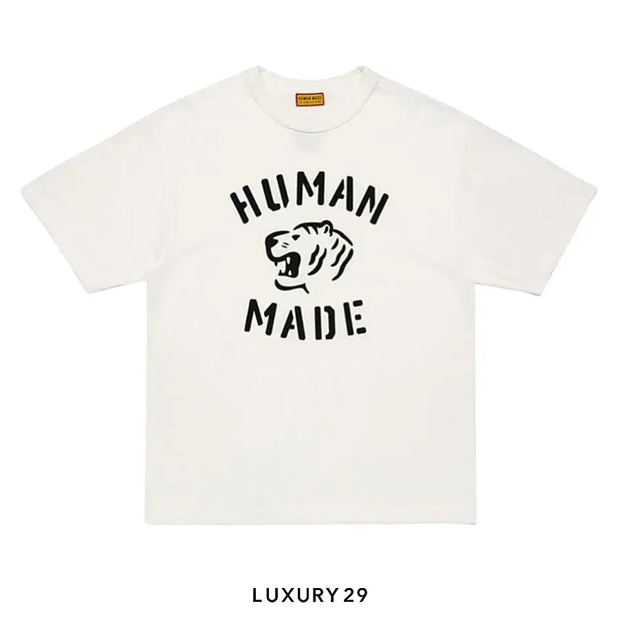 Human Made Graphic T-shirt Tiger Head White
