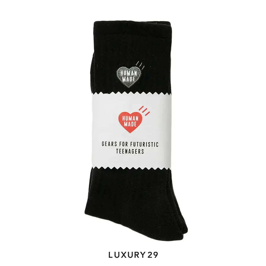 Human Made PILE SOCKS BLACK HUMAN MADE Luxury29