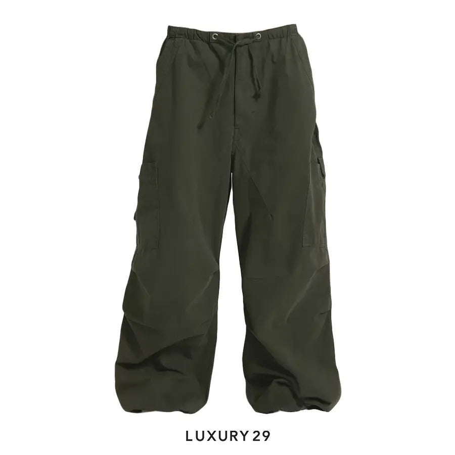 Jaded Khaki Parachute Cargo Pants