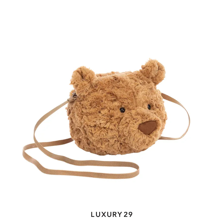 JellyCat Bartholomew Bear Bag Brown JELLYCAT Luxury29