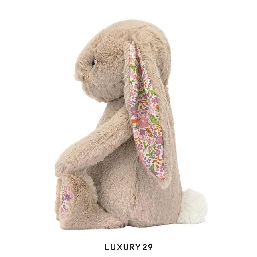 Jellycat Blossom Beige Bunny Petal Medium Brown JELLYCAT Luxury29