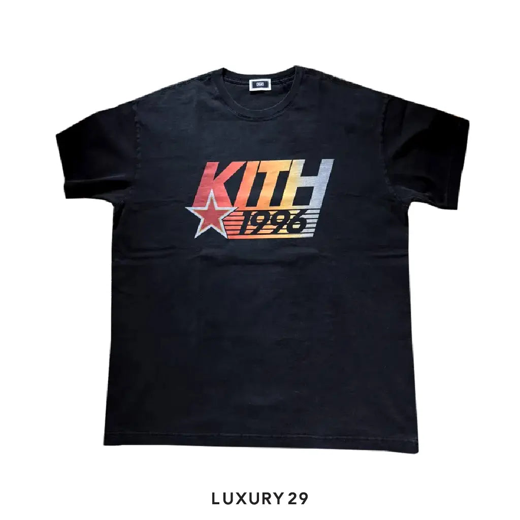 Kith 1996 graphic Tee Black