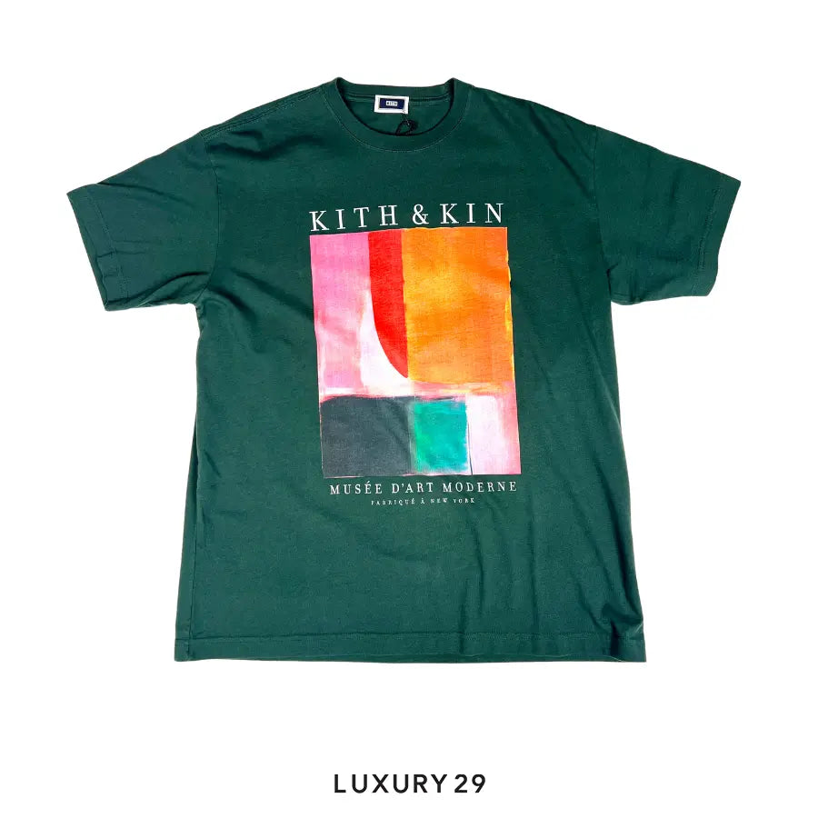 Kith Art Moderne Tee Olive