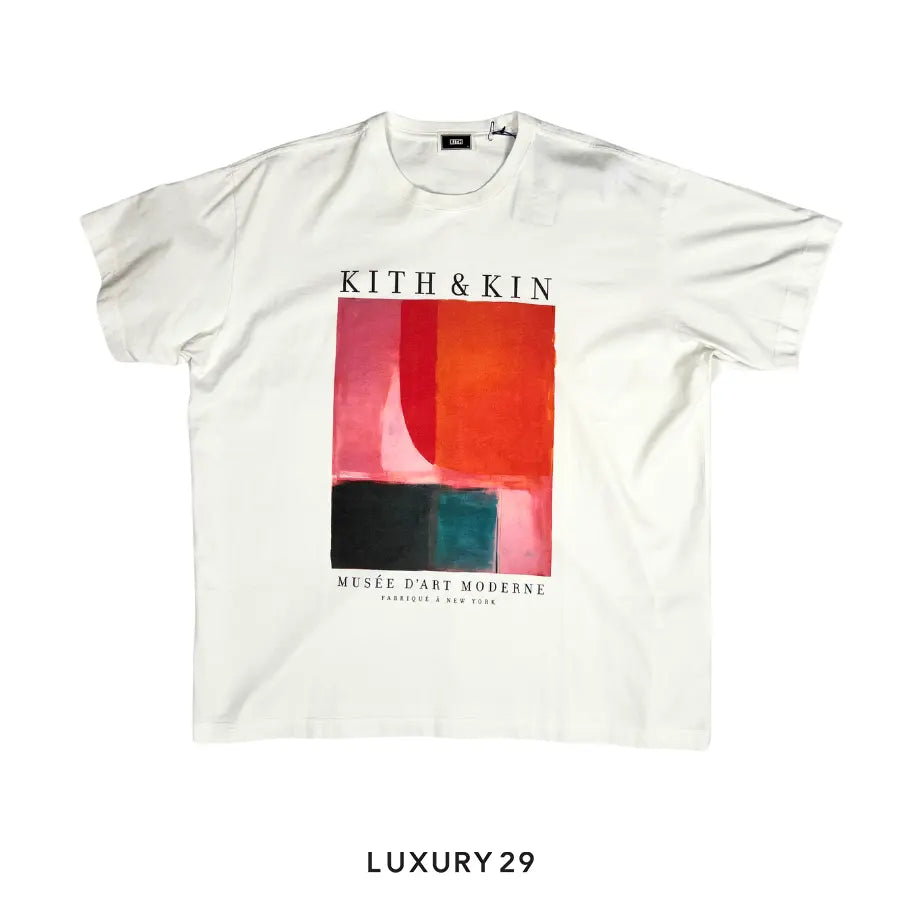 Kith Art Moderne Tee White
