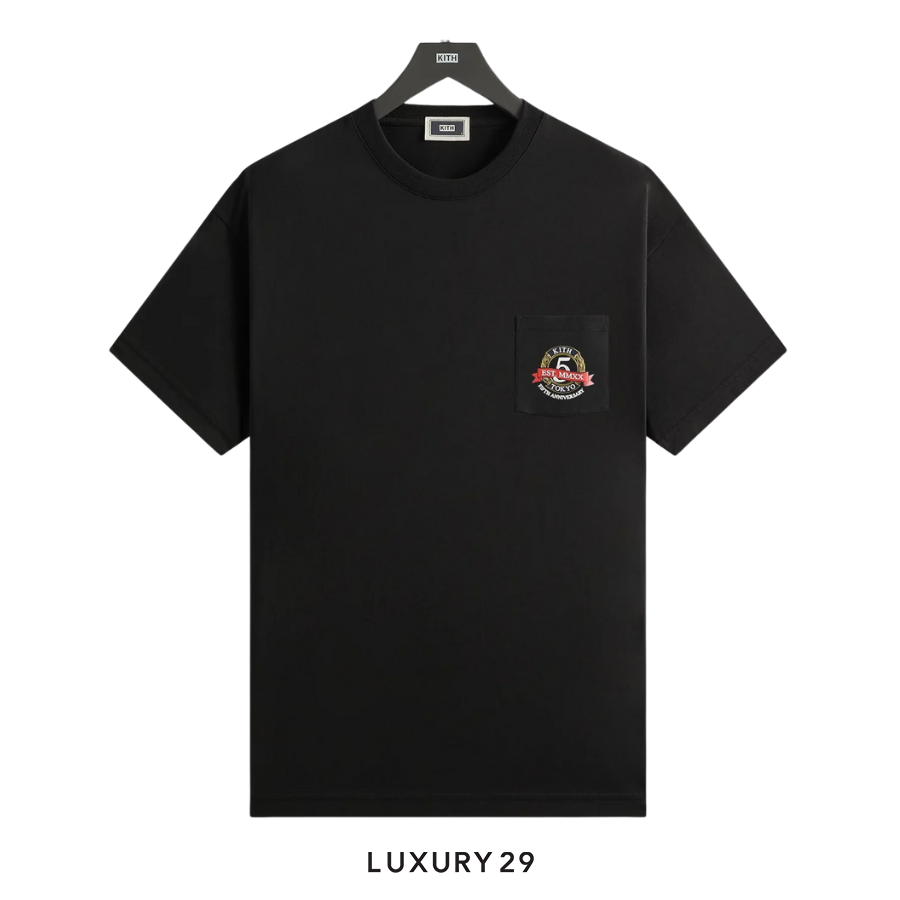 Kith Tokyo 5 Year Anniversary Pocket Tee Black KITH