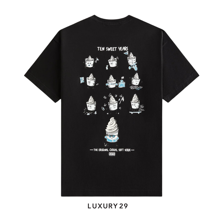 Kith Treats 10 Years Tee Black KITH