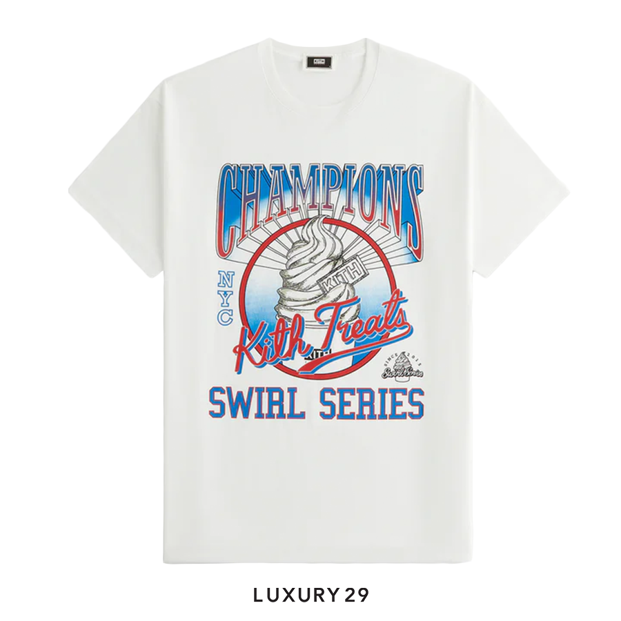 Kith Treats Champions Vintage Tee White0311010100-KHT030136-101-15-0031Apparel & Accessories > Clothing > Clothing Tops > T-Shirts