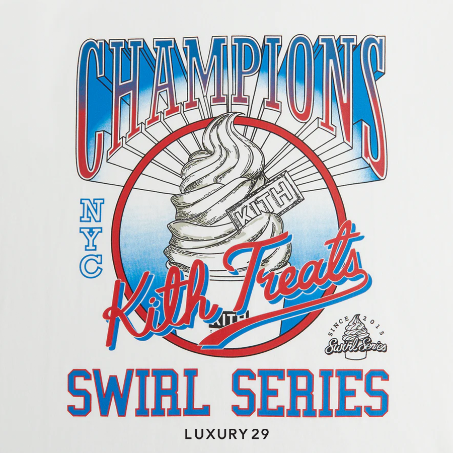 Kith Treats Champions Vintage Tee White KITH Luxury29