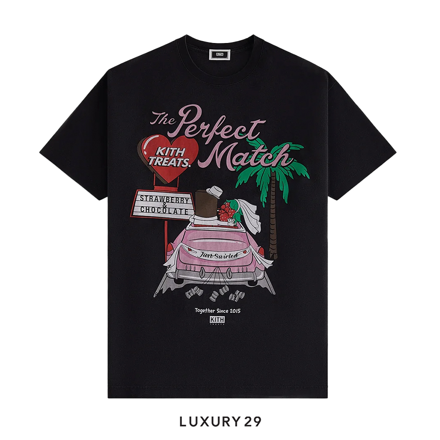 Kith Treats Perfect Match Vintage Tee Sandrift KITH