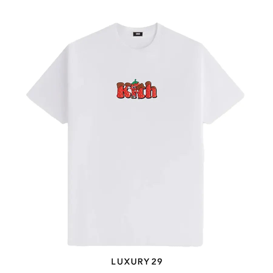 Kith Treats Strawberry Tee White
