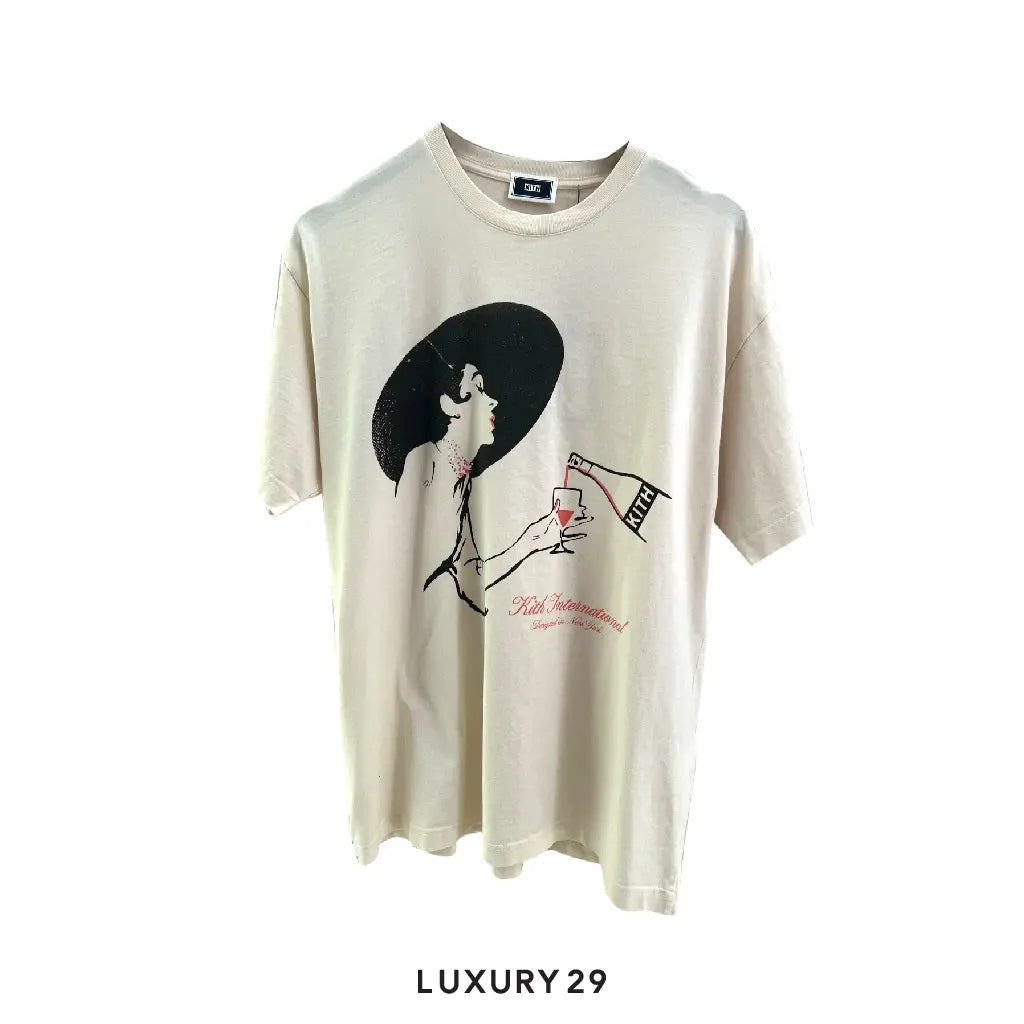 Kith Wine Supply Vintage Tee Sandrift