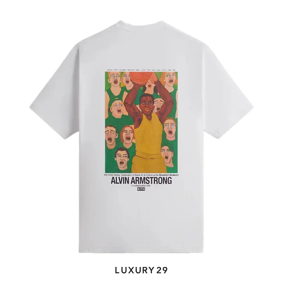 Kith for Alvin Armstrong Gallery Tee White KITH