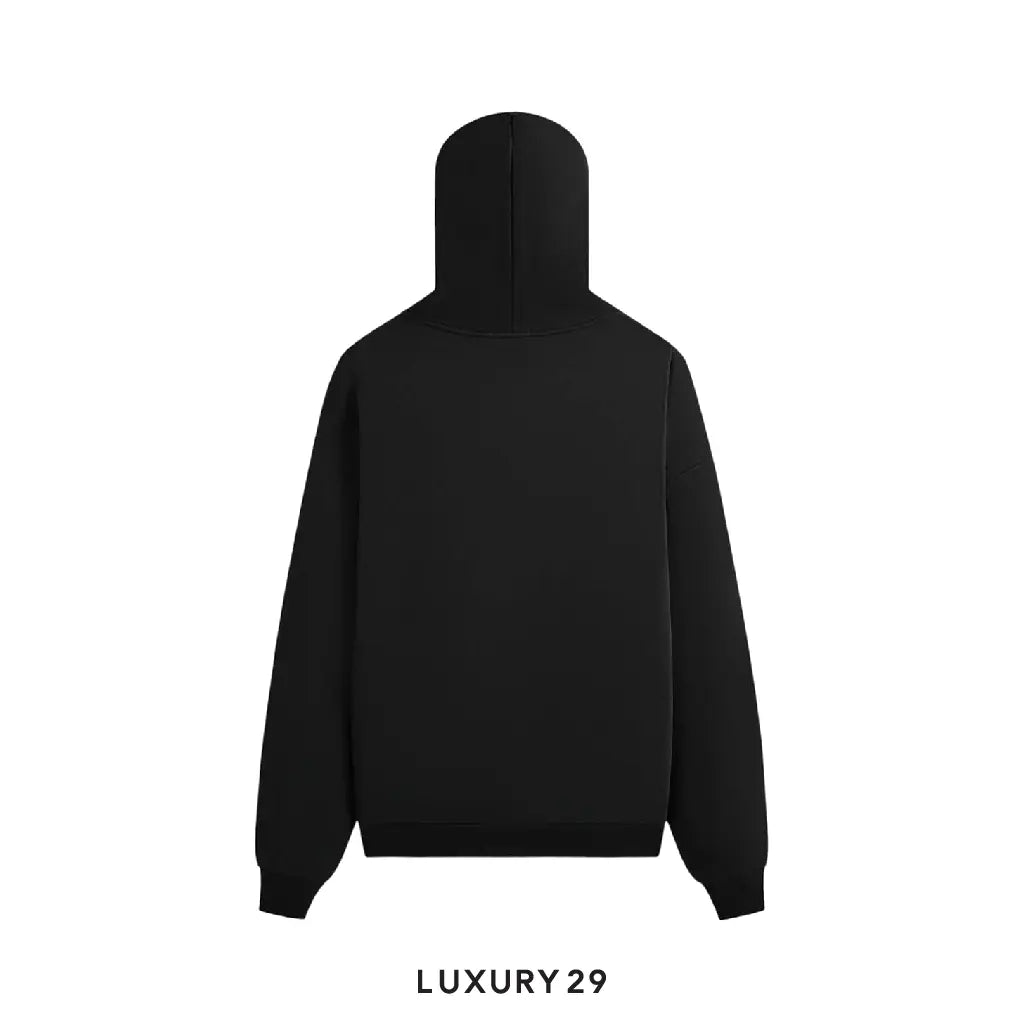 Kith x Batman Logo Vintage Nelson Hoodie Black KITH