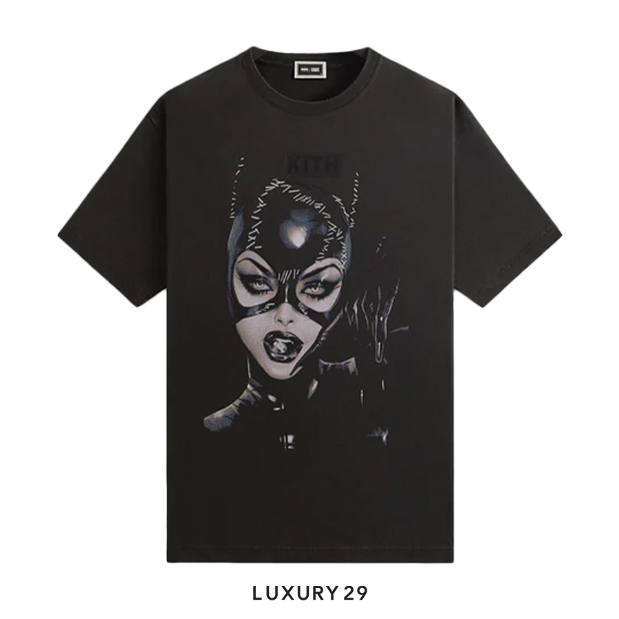Kith x The Batman Selina Kyle Vintage Tee Black KITH