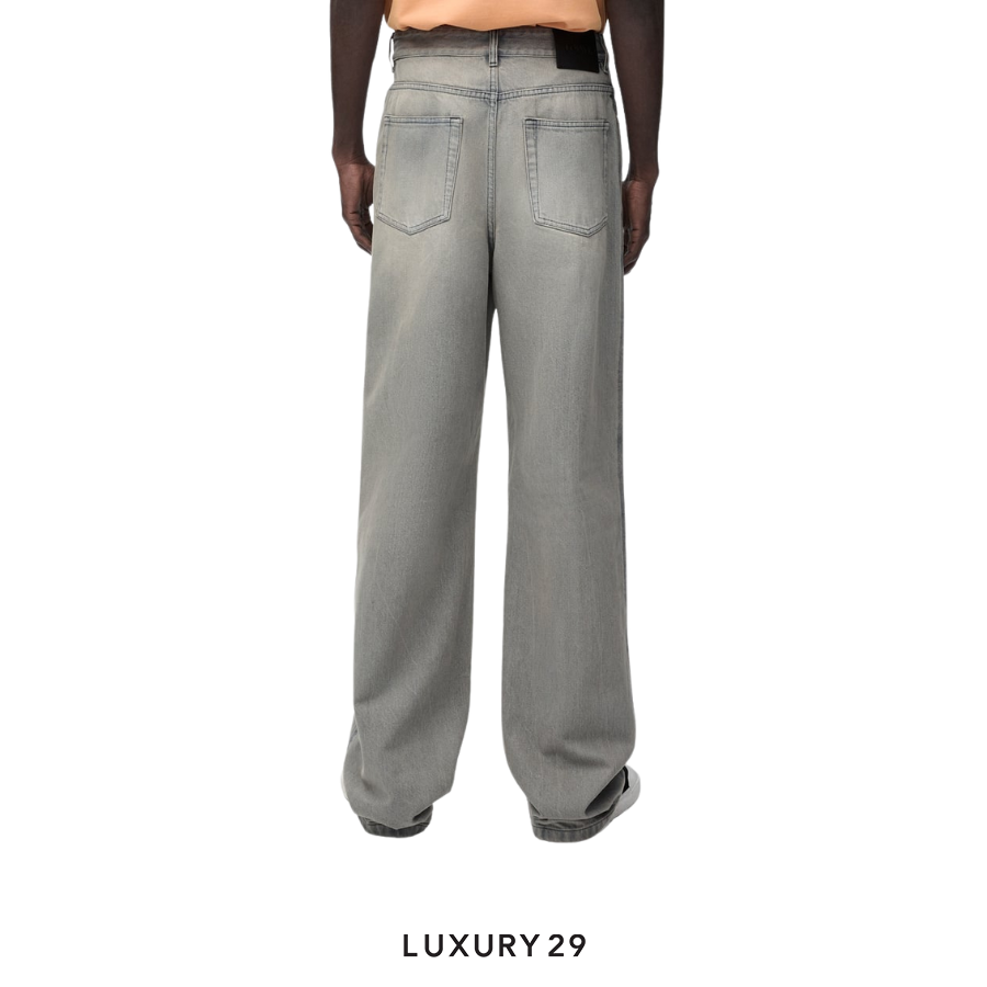 LOEWE Anagram baggy jeans in denim LOEWE