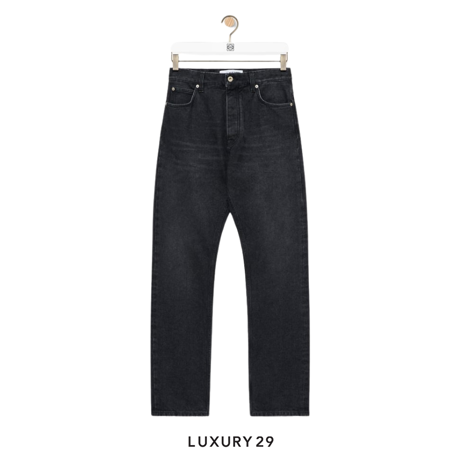 LOEWE Straight leg jeans in denim LOEWE