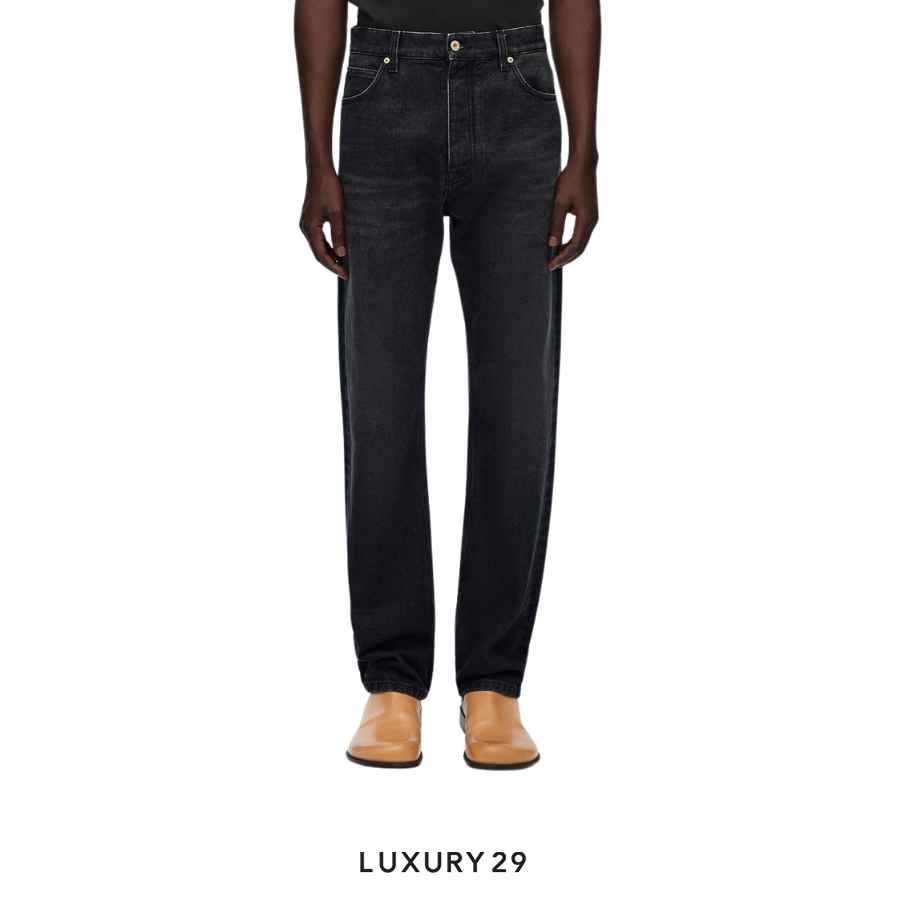 LOEWE Straight leg jeans in denim LOEWE