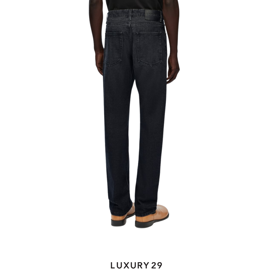 LOEWE Straight leg jeans in denim LOEWE