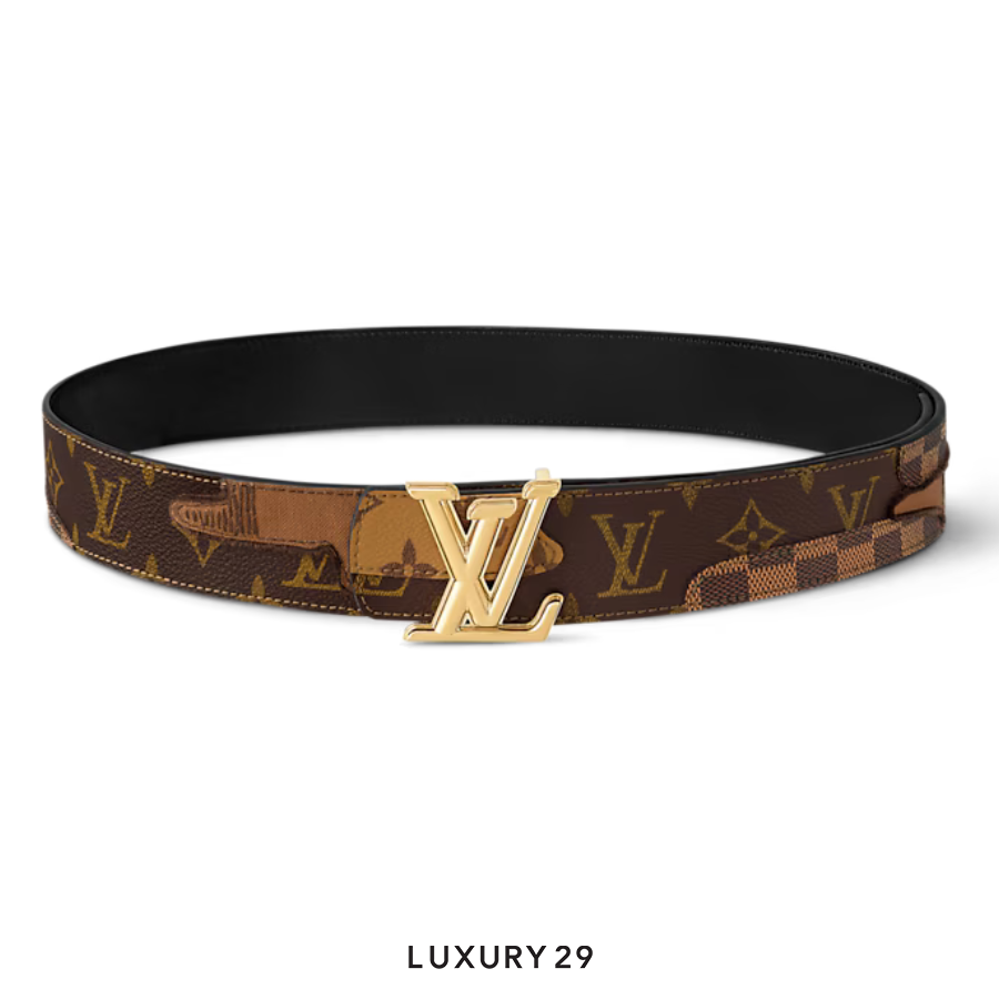LOUIS VUITTON LV Dimension Monogram Landscape 40mm Reversible Belt LOUIS VUITTON Luxury29
